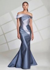 Robe de soirée en soie