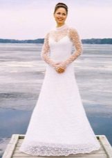 Robe de mariée en crochet