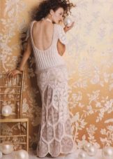 Robe de mariée en crochet