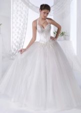 Robe de mariée avec empressement