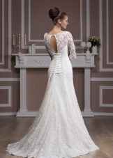 Robe de mariée avec laçage