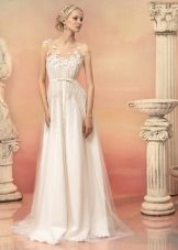 Robe de mariée de la collection Hellas au sol