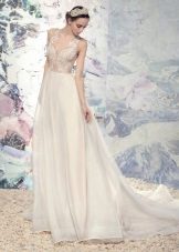 Robe de mariée de la collection Hellas avec train