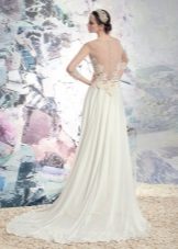 Robe de mariée de la collection Hellas avec dos ouvert