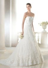 Robe de mariée A-ligne Costura de San Patrick