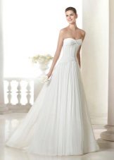 Robe de mariée coupe originale par San Patrick