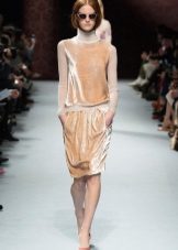 Robe de velours pour tous les jours