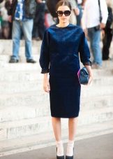 Robe de velours tous les jours