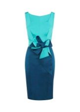 Robe bleu turquoise
