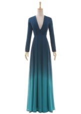 Robe bleu turquoise