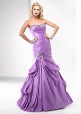 Robe de soirée violette