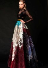 Robe de soirée couleur magnifique