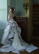 Robe bleue moelleuse