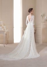 Robe de mariée de Novia d'Art avec dos ouvert