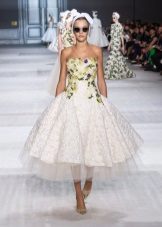 Robe de mariée dans le style des années 60