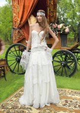 Robe de mariée dans le style de boho