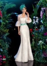 Robe de mariée à manches longues