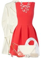 Accessoires pour robe corail
