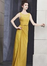 Robe moutarde
