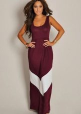 Robe blanc claret