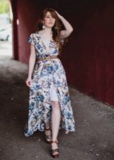 Robe en mousseline décontractée
