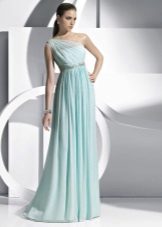 Robe grecque avec une épaule