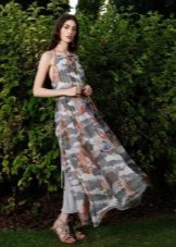 Robe en mousseline à motif
