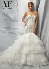 Robe de mariée sirène de la collection AF Couture par Mori Lee