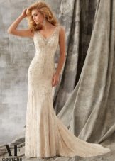Robe de mariée droite par Mori Lee