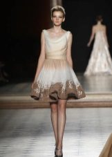 Robe de soirée à la manière d'un nouvel arc de Tony Ward