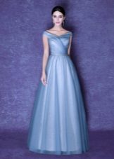Robe de soirée a-silhouette de Chine