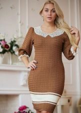 Robe tricotée pour un ajustement parfait