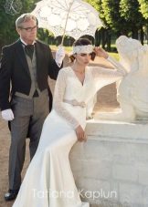 Robe de mariée de Tatyana Kaplun de la collection Lady of quality avec de la dentelle