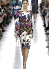 Robe midi colorée