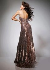 Robe Marron Brillant