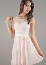 Robe de lait à guipure
