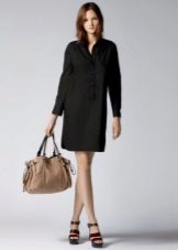 Chemise de bureau noire