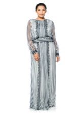 Robe bicolore pour toutes les rayures
