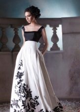 Robe moelleuse avec un haut foncé