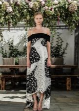 Robe à imprimé chaotique