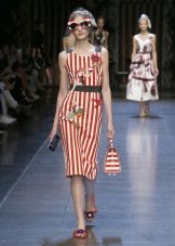 Étui à vêtements rayé