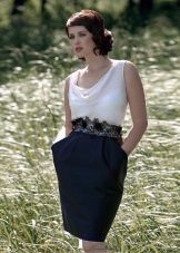 Robe fourreau blanche