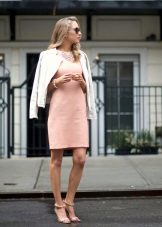 Robe courte pêche avec veste