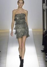 Robe grise style disco