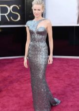 Robe disco asymétrique