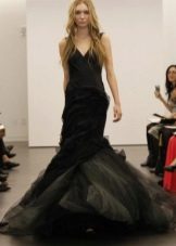 Robe de mariée noire couture
