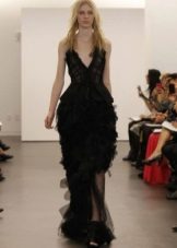 Robe de mariée de couleur noire