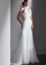 Robe de mariée grecque avec draperie