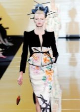 Coiffure pour robe de style oriental