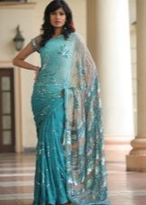 Robe sari de style oriental